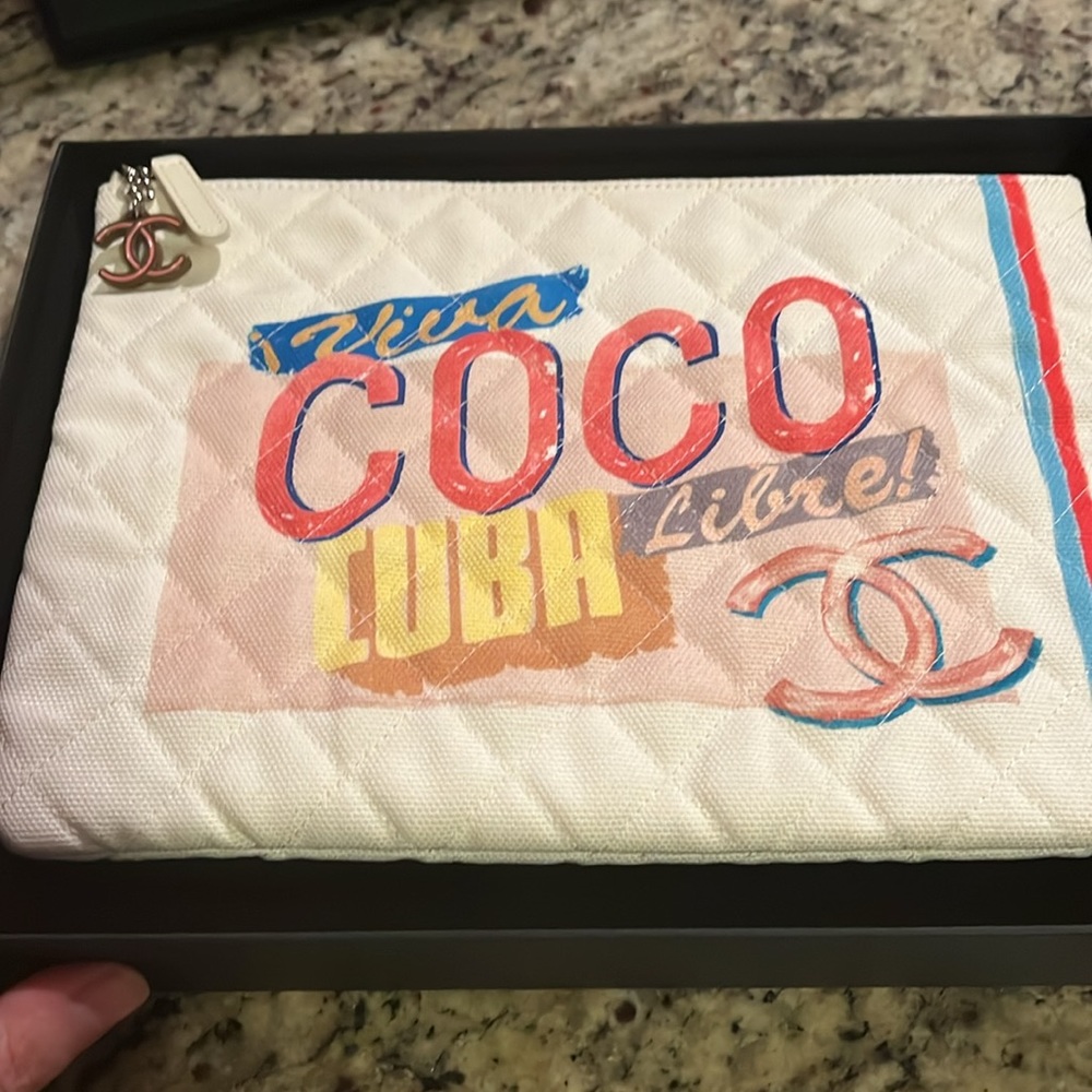 Brand new Chanel Coco Clutch